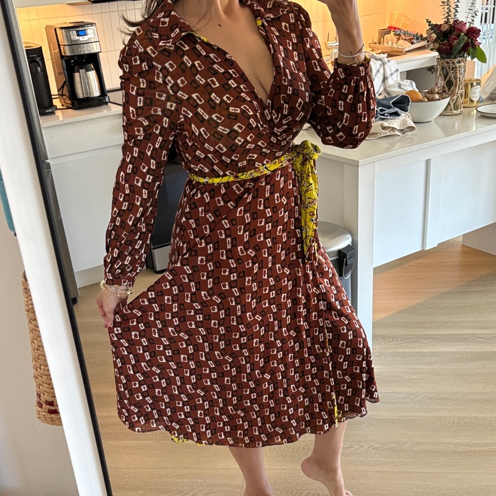 Phoenix reversible DVF Wrap Dress